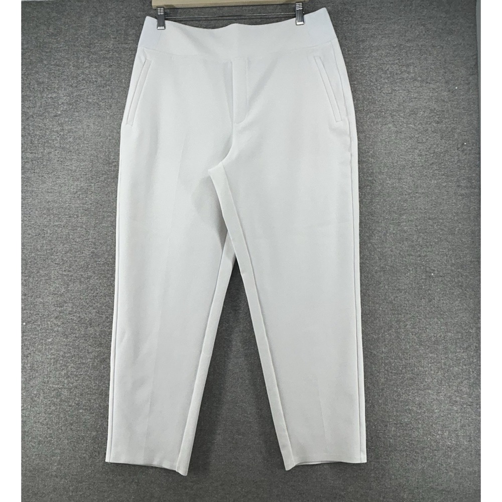 Athlete Endless High Rise Pants Women Size 14 White Casual